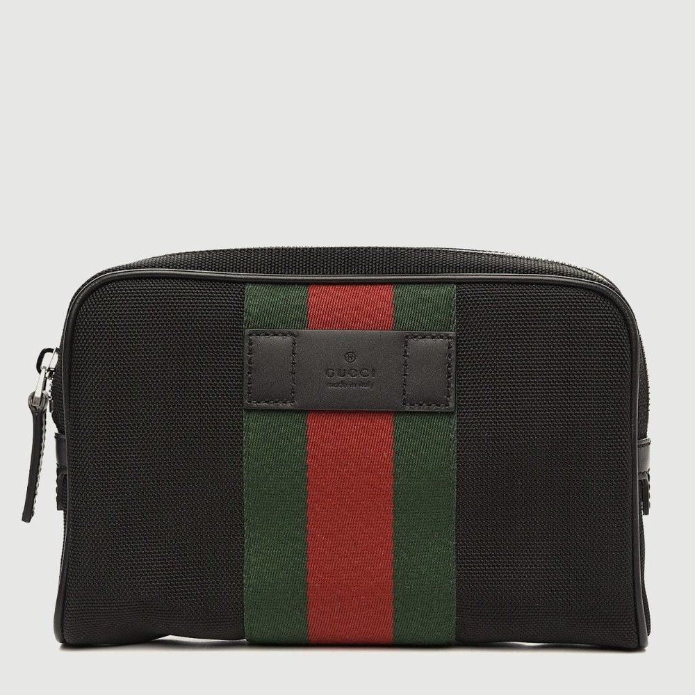 Gucci Techno Canvas Belt Bag Fanny Pack SK…